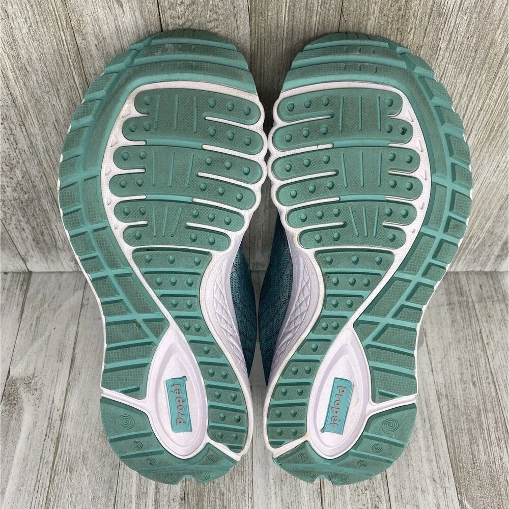 PROPET ONE Grey/Mint Women's 7.5 W(D) Walking Diabetic Stability Shoe WAA102M - Picture 7 of 10